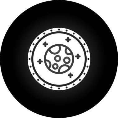 Lomboz. Web basit simgesi illüstrasyonu