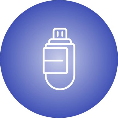 usb simgesi, web tasarımı için illüstrasyon