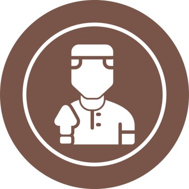 user icon, vector illustration simple design