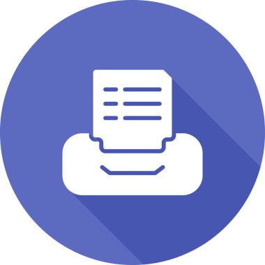 Dosya kabine simgesinin vektör illüstrasyonu