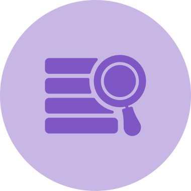 Arama simgesi vektör illüstrasyonu 