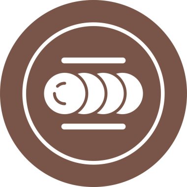 Cmyk. Web simgesi basit illüstrasyon