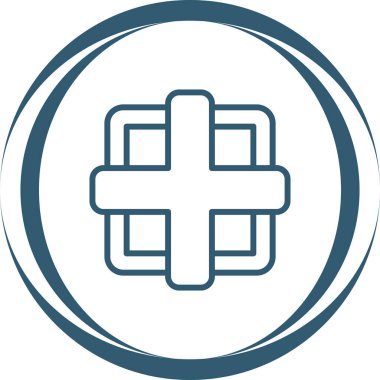 Web tasarımı için kenar simgesi, ayırıcı satır vektör işareti 