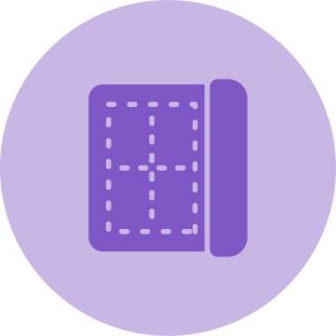 Web tasarımı için kenar simgesi, ayırıcı satır vektör işareti 