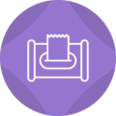 Antiseptik silme web simgesi, basit vektör illüstrasyonu