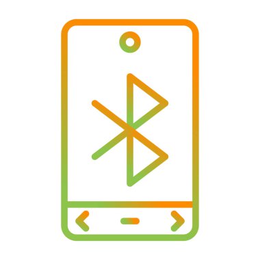 bluetooth web simge vektör çizim