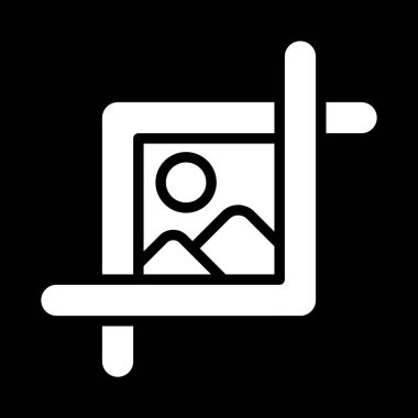  Resim simgesi. Grafiğin vektör illüstrasyonu