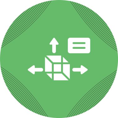 3B tasarım web simgesi, vektör illüstrasyonu