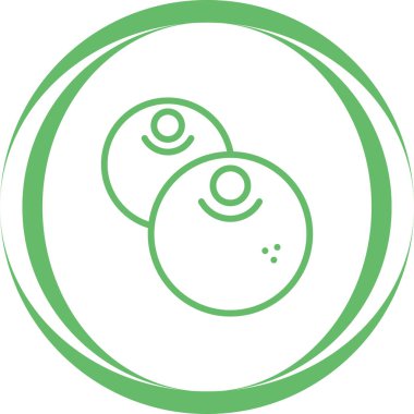  Böğürtlen web ikonu vektör illüstrasyonu 