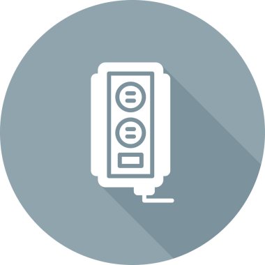 soket simgesi web basit illüstrasyon