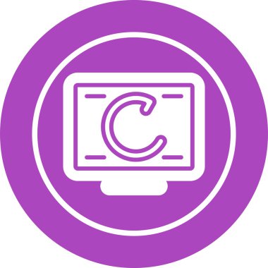  dönüm web simgesi vektör illüstrasyonu 