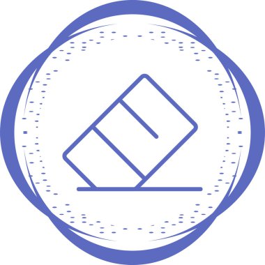 Kauçuk Simgesi, Beyaz Arkaplanda Vektör İllüstrasyonu 