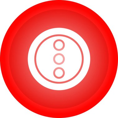 Beyaz arkaplanda menü düğmesi simgesi 