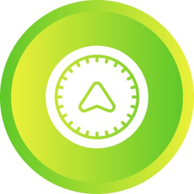 pusula web simgesi tasarımı çizimi