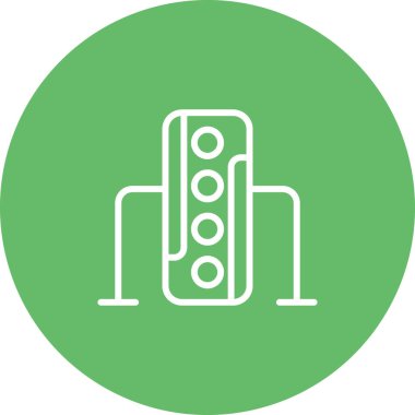 İstemci Sunucu Web simgesi vektör çizimi