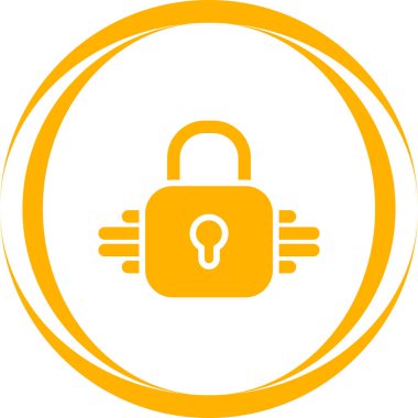 Ağ Erişim Kontrol Web simgesi vektör çizimi