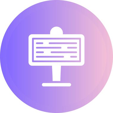 Tabela tahtası. Web simgesi vektör illüstrasyonu