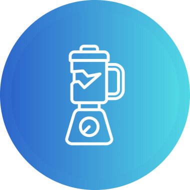 Gıda Blender simgesinin vektör çizimi