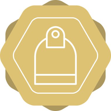 Hoe web simgesinin vektör illüstrasyonu