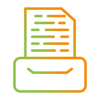 Depolama web simgesi, basit vektör illüstrasyonuName 