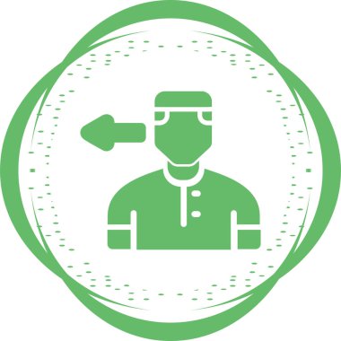 user icon, vector illustration simple design