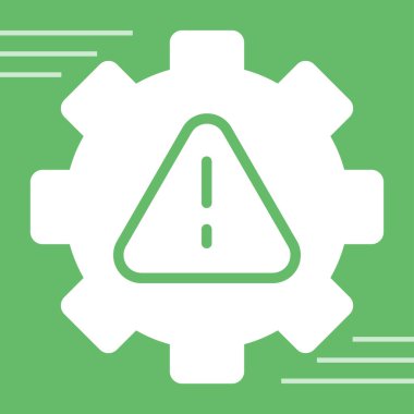 Risk Yönetimi simgesi, vektör illüstrasyonu 
