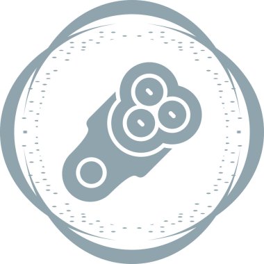 Electric Shaver modern simgesinin vektör çizimi    