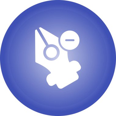 Kalem aracı imleci. Vektör bilgisayar grafikleri. Tasarımcı veya çizer için yol simgesi