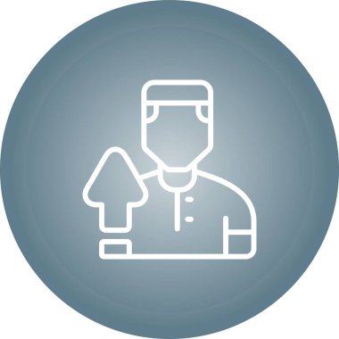 user icon, vector illustration simple design