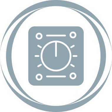 Web ve mobil uygulama tasarımınız için beyaz arkaplanda izole edilmiş loş simge vektörü. Logo logosu konsepti