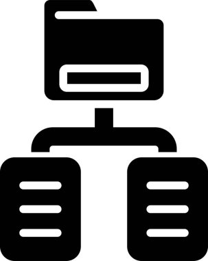 Belge Sınıflandırma Web simgesi vektör illüstrasyonu