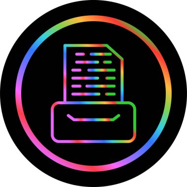 Depolama web simgesi, basit vektör illüstrasyonuName 