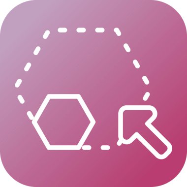 Simge, vektör illüstrasyonu basit tasarımı seç