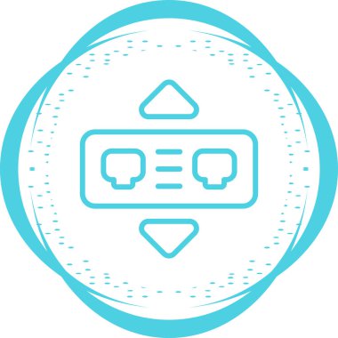 Ağ Köprüsü Vektör Simgesi Beyaz Arkaplanda İzole Edildi 