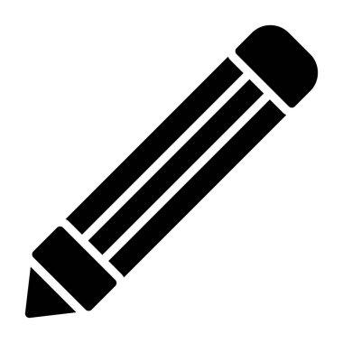 Kalem. Web simgesi basit illüstrasyon 