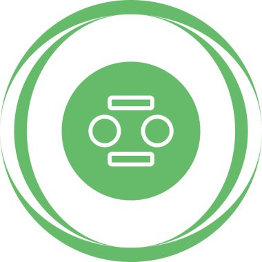 soket simgesi web basit illüstrasyon