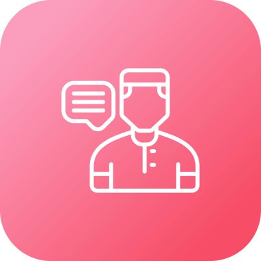 user icon, vector illustration simple design