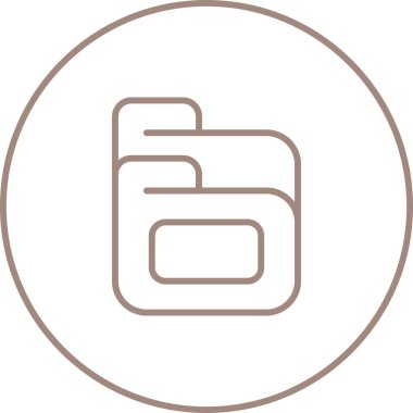 dizinler web simgesi vektör illüstrasyonu