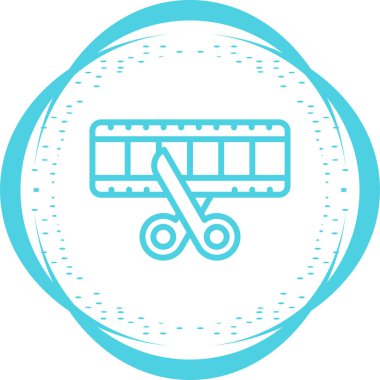 Makara simgesi vektör illüstrasyonu kesiliyor 