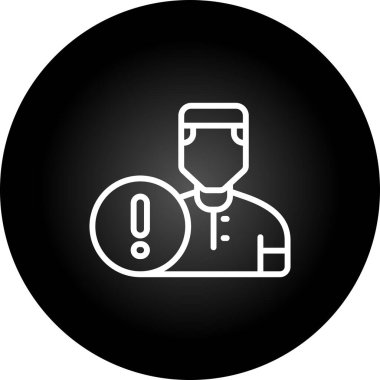 user icon, vector illustration simple design