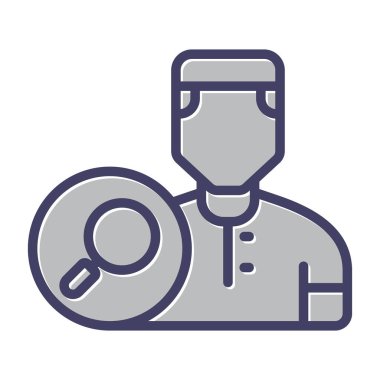 user icon, vector illustration simple design