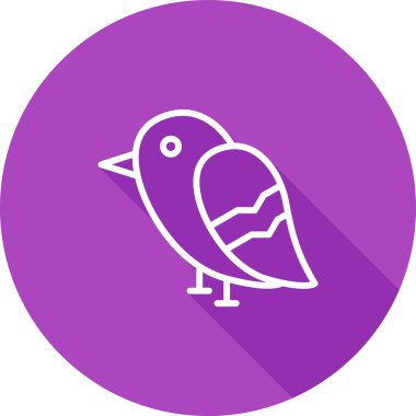 Kuş Logosu soyut tasarım vektörü şablonu