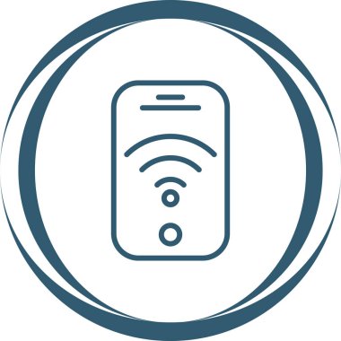 Kablosuz Bağlantı, Wi-Fi sinyal vektör simgesi