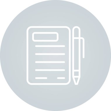 Kişi Biçimi simgesinin vektör çizimi