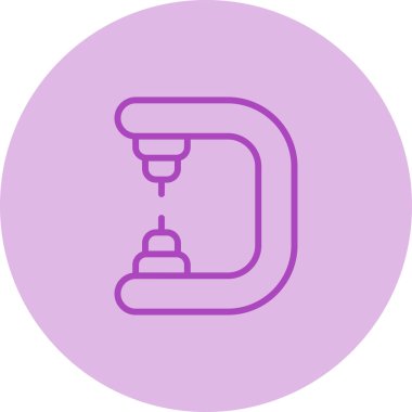 Sondaj simgesi, araç işareti, vektör illüstrasyonu 