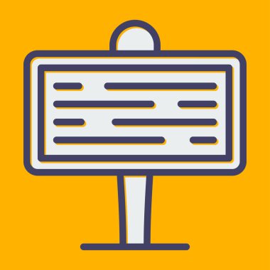 Web simgesi vektör illüstrasyonunu imzala