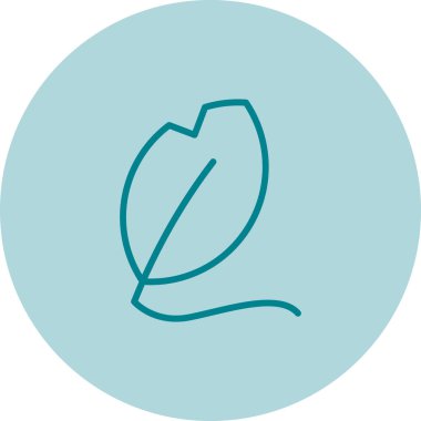 Tüy kalem. Web simgesi basit illüstrasyon