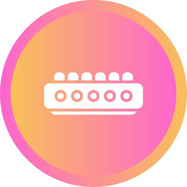 Kablo Sonlandırma Bloğu simgesi, vektör illüstrasyonu