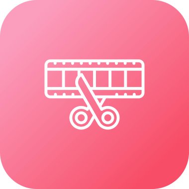 Makara simgesi vektör illüstrasyonu kesiliyor 