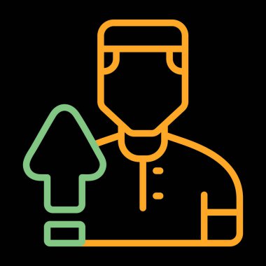 user icon, vector illustration simple design